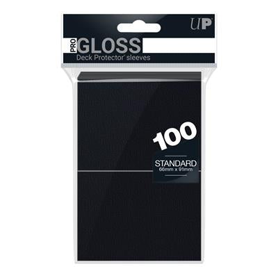 UP - Standard Sleeves - Black (100 Sleeves)