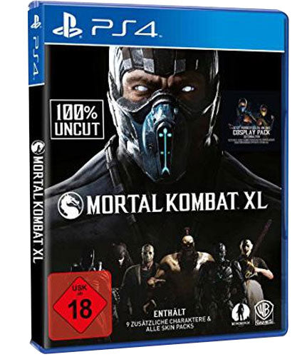 Mortal Kombat XL PS-4 incl Pack 1+2 (DLC)