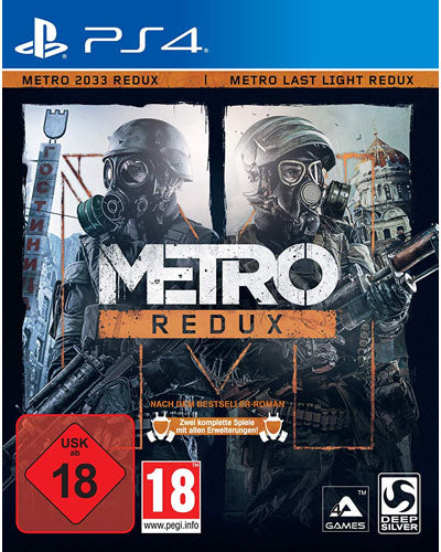 Metro REDUX PS-4 REISSUE Metro Last Light + Metro 2033