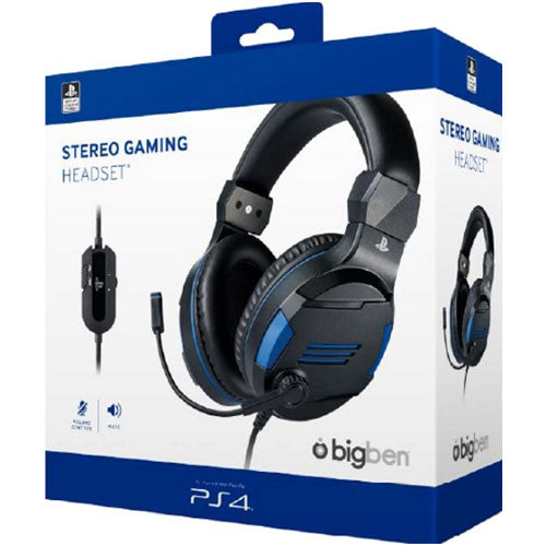 PS4 Headset Stereo V3  BIGBEN  offizielle Playstation Lizenz