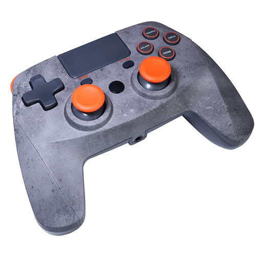PS4 Controller Game:Pad 4S wireless. rock Snakebyte Bluetooth grey-orange