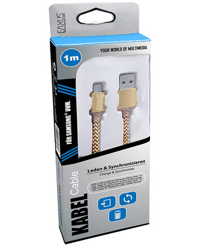 PS4 USB charging cable 1m gold also XB-1