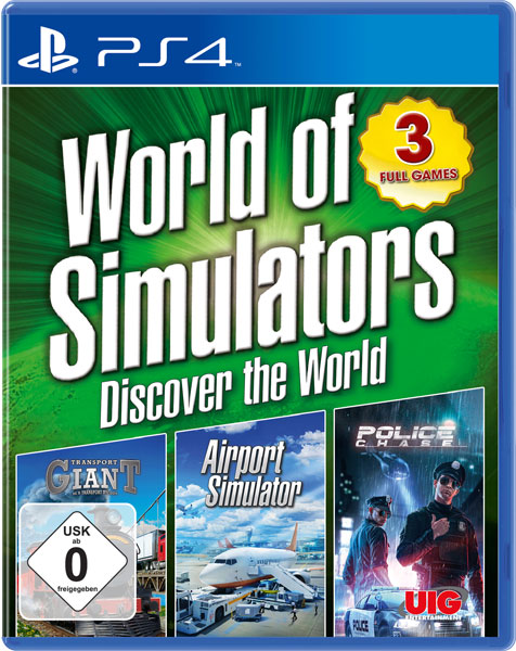 World of Simulators PS-4 4 Games