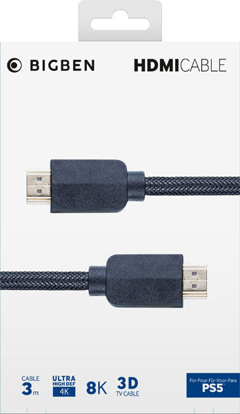 PS5 HDMI Kabel 2.1  8K 3m  BIGBEN
