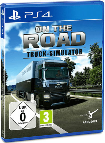 Truck Simulator On the Road PS-4 truck