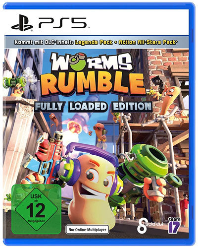 Worms Rumble  PS-5  Online  nur Onlinelinemultiplayer