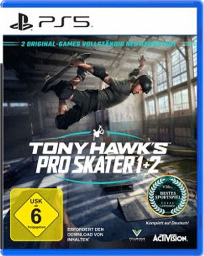 Tony Hawks Pro Skater 1+2  PS-5  Remastered