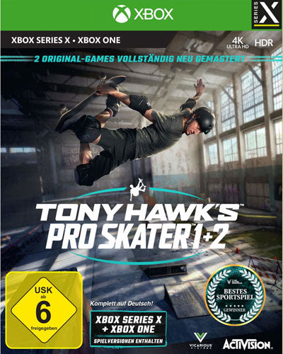 Tony Hawks Pro Skater 1+2  XBSX  Remastered