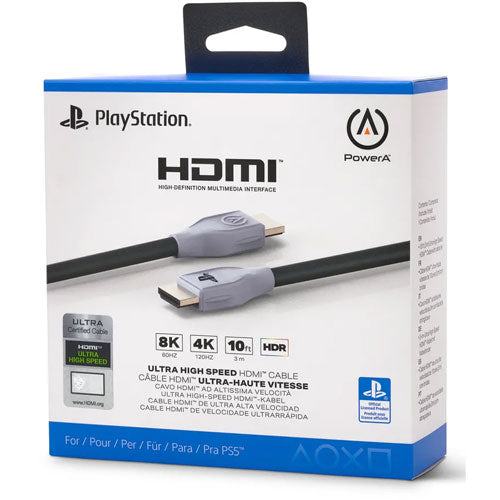 PS5 HDMI Kabel 2.1  8K Power A  3m  offiziell lizenziert