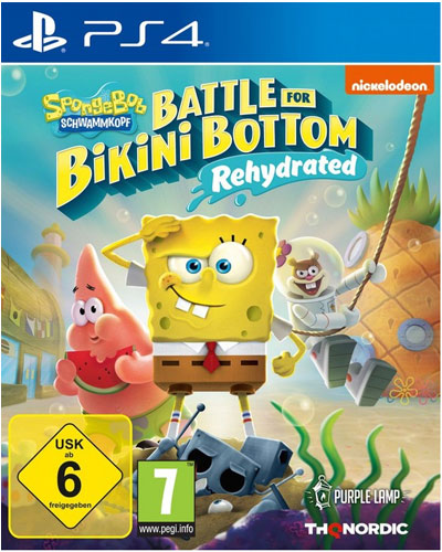 SpongeBob BFBB  Rehydrated  PS-4  multilingual  Battle for Bikini Bottom