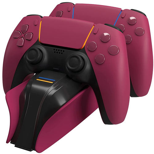 PS5 Ladestation TWIN:Charge 5 red  Snakebyte