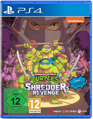 TMNT Shredders Revenge  PS-4  Teenage Mutant Ninja Turtles