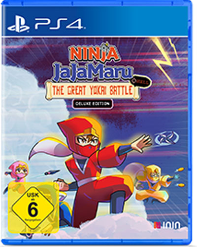 Ninja JaJaMaru EN PS-4The Great Yokai Battle + Hell Deluxe Edition