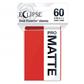 UP - Eclipse Matte Small Sleeves: Apple Red (60 Sleeves)