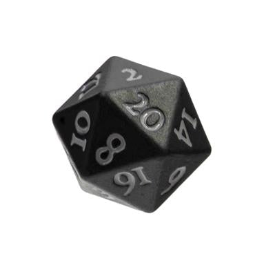 Ultra Pro (UP) - Vivid Heavy Metal Dice - Black