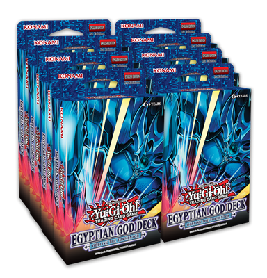 Yu-Gi-OH! (YGO) - Egyptian God Deck: Obelisk the Tormentor Display (8 Decks) - EN