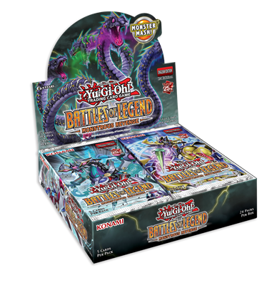 Yu-Gi-OH! (YGO) - Battles of Legend: Monstrous Revenge Booster Display (24 Packs) - EN