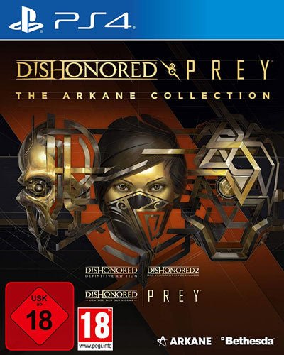 Arkane Collection PS-4 Dishonored + Prey USK+AT - Celestial GameShop - 5055856427933