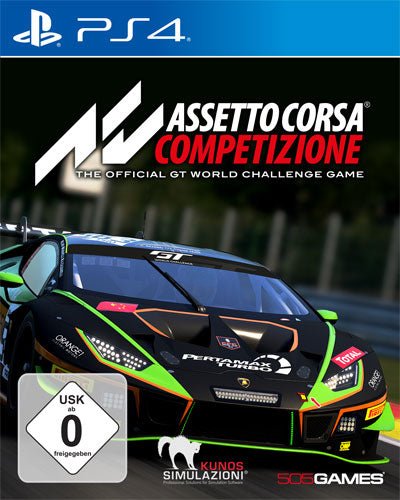 Assetto Corsa Competizione PS-4 - Celestial GameShop - 8023171045245