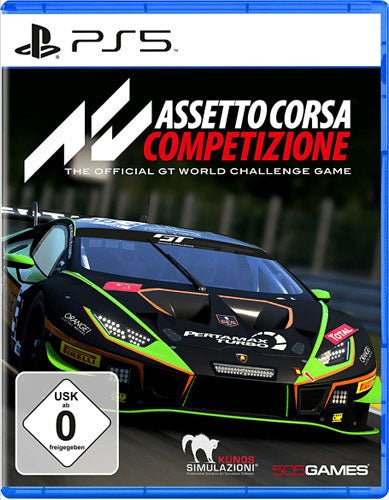 Assetto Corsa Competizione PS-5 - Celestial GameShop - 8023171046013