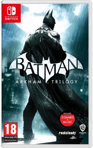 Batman Arkham Trilogy - AT - [Nintendo Switch] - Celestial GameShop - 5051894089911
