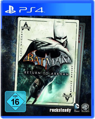 Batman Return to Arkham PS-4 HD Collection Arkham Asylum & City - Celestial GameShop - 5051890303615