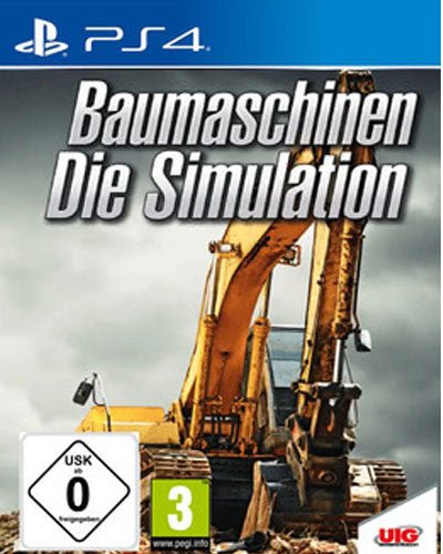 Baumaschinen PS-4 Die Simulation - Celestial GameShop - 4020636129100