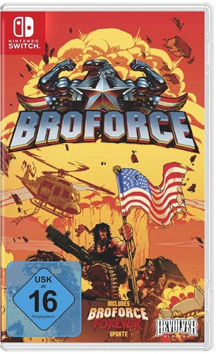 Broforce - [Nintendo Switch] - Celestial GameShop - 5056635605559
