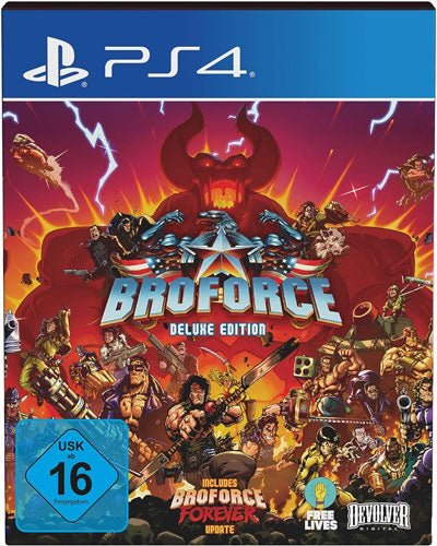 Broforce PS-4 DELUXE - Celestial GameShop - 5056635605771