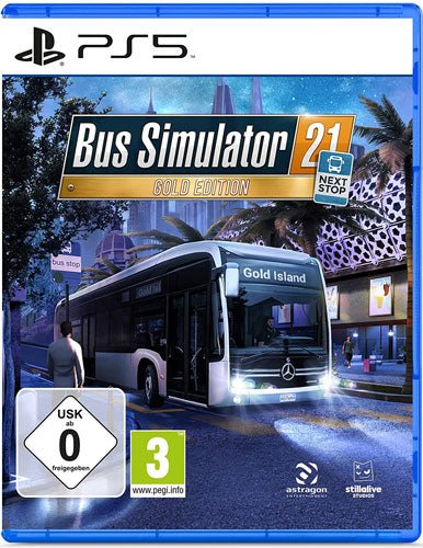 Bus Simulator 21 Next Stop PS-5 Gold Edition - Celestial GameShop - 4041417665327