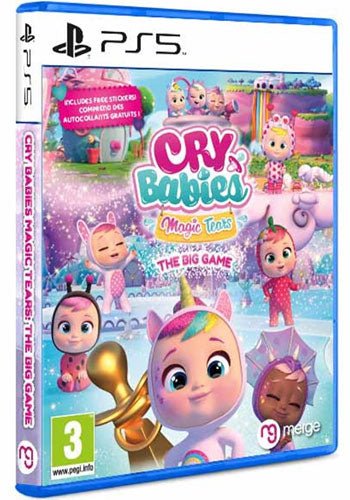 Cry Babies Magic Tears: Big Game Note PS-5 UK multi - Celestial GameShop - 5060264378791
