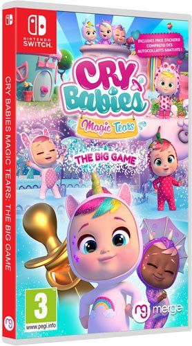 Cry Babies Magic Tears: The Big Game - UK - [Nintendo Switch] - Celestial GameShop - 5060264378821