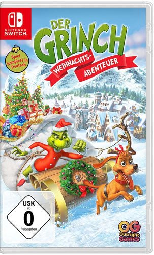 Der Grinch: Weihnachtsabenteuer - [Nintendo Switch] - Celestial GameShop - 5061005351479