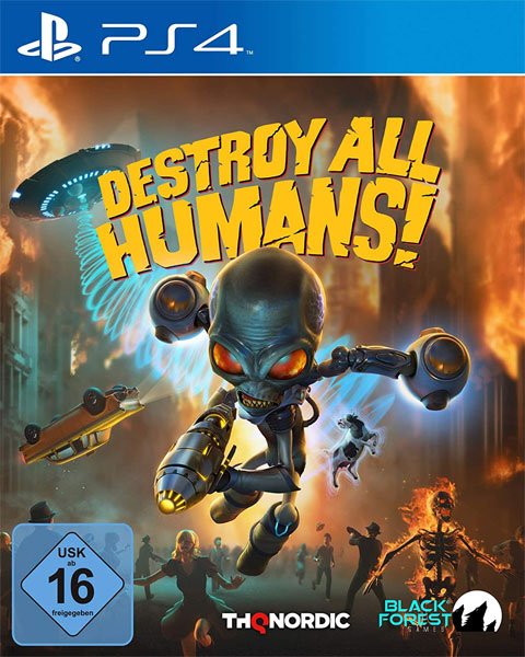 Destroy all Humans! PS-4 - Celestial GameShop - 9120080074690