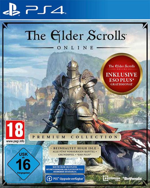 Elder Scrolls Onl. PS-4 Premium Collection inkl. 1 Monat ESO Plus - Celestial GameShop - 5055856430544