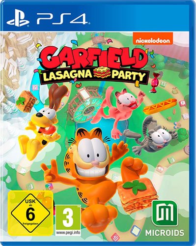 Garfield Lasagna Party PS-4 - Celestial GameShop - 3701529504396