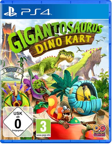 Gigantosaurus: Dino Kart PS-4 - Celestial GameShop - 5060528039086