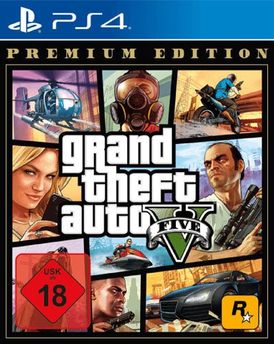 GTA 5 PS-4 Premium - Celestial GameShop - 5026555426916