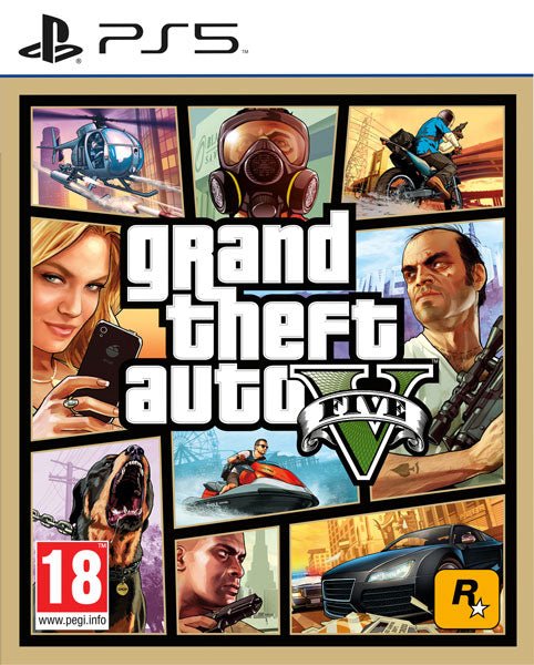 GTA 5 PS-5 AT - Celestial GameShop - 5026555431934