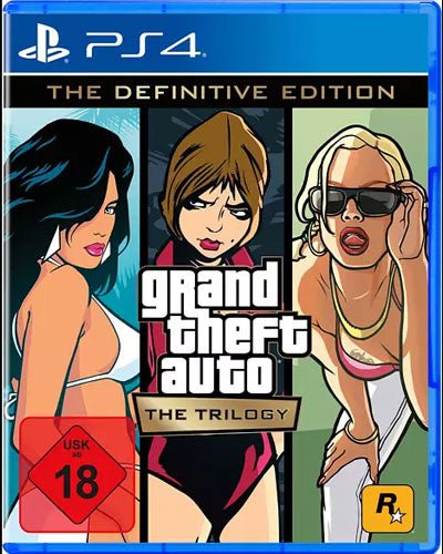 GTA Trilogy PS-4 Definitive Edition - Celestial GameShop - 5026555430821