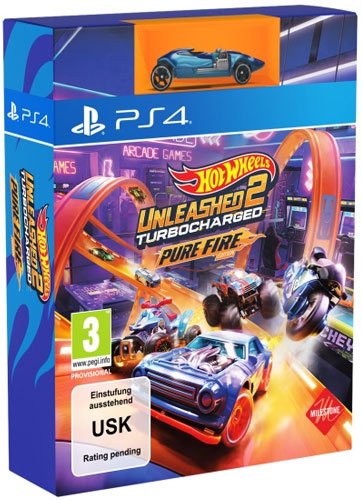 Hot Wheels Unleashed 2 Turbocharged PS-4 PF Ed. Pure Fire Edition - Celestial GameShop - 8057168508093