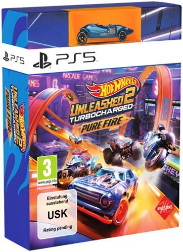Hot Wheels Unleashed 2 Turbocharged PS-5 PF Ed. Pure Fire Edition - Celestial GameShop - 8057168508147