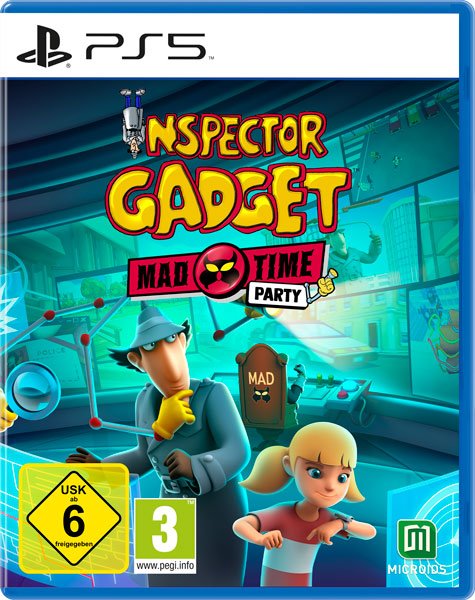 Inspector Gadget: Mad Time Party PS-5 - Celestial GameShop - 3701529510175
