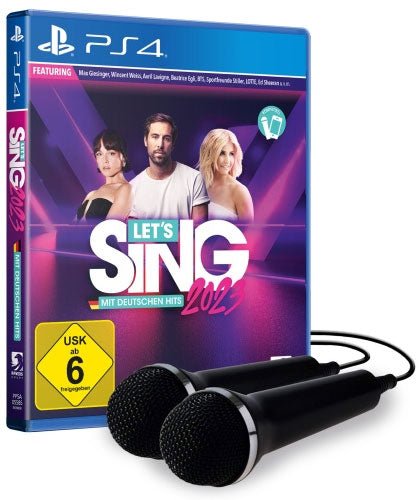 Lets Sing 2023 PS-4 + 2 Mics - Celestial GameShop - 4020628639822