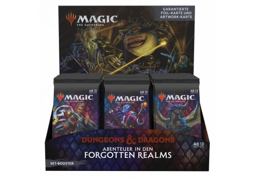Magic The Gathering - D&D Abenteuer in den Forgotten Realms Booster Display (30 Booster) | DE - Celestial GameShop - 5010993779192