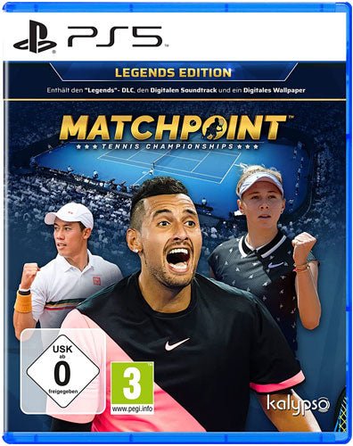 Matchpoint PS-5 Tennis Championships Legends Edition - Celestial GameShop - 4260458362587