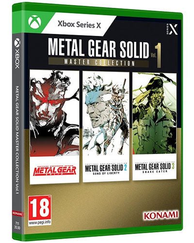 MGS Master Collection Vol.1 XBSX UK multi Metal Gear Solid - Celestial GameShop - 4012927113585