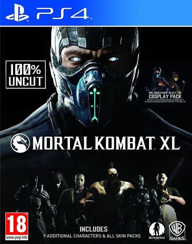 Mortal Kombat XL PS-4 AT inkl Pack 1+2 / Skin Packs auf CD - Celestial GameShop - 5051894084336