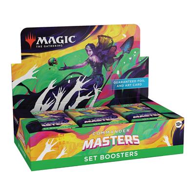 MTG - Commander Masters Set Booster Display (24 Packs) - EN - Celestial GameShop - 195166216805