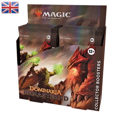 MTG - Dominaria Remastered Collector's Booster Display (12 Packs) - EN - Celestial GameShop - 195166200682